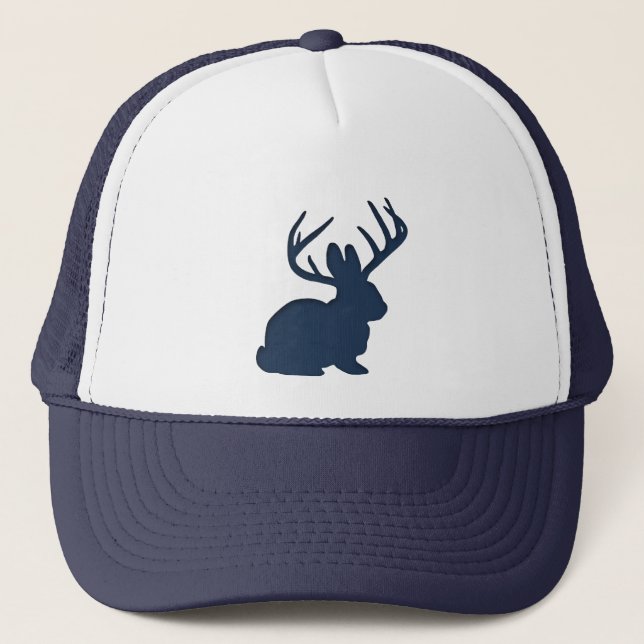 Gorra De Camionero Azules marinos de Jackalope (Anverso)