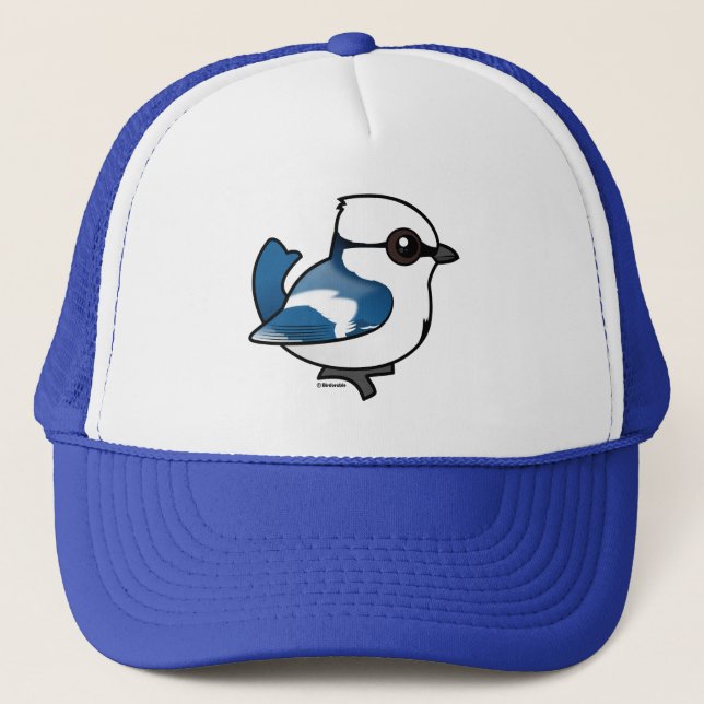 Gorra De Camionero Azure Tit Birdorable (Anverso)