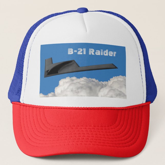 Gorra De Camionero B-21 Raider Stealth Bomber (Anverso)