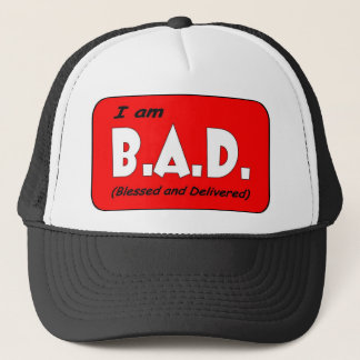 Gorra De Camionero B.A.D.Hat - Modificado para requisitos