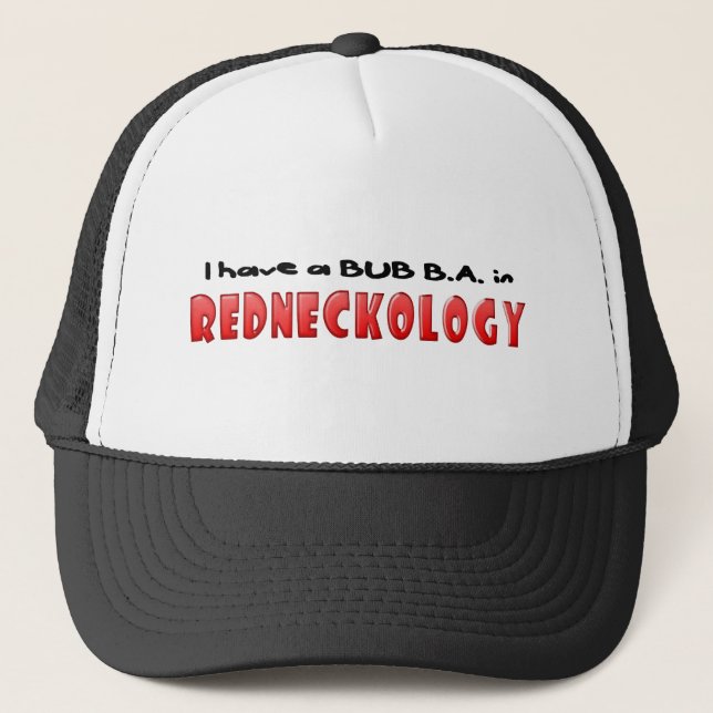 Gorra De Camionero B.A. de Redneckology Bubba (Anverso)