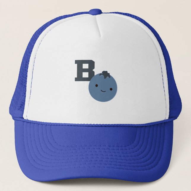 Gorra De Camionero B es para Blueberry (Anverso)