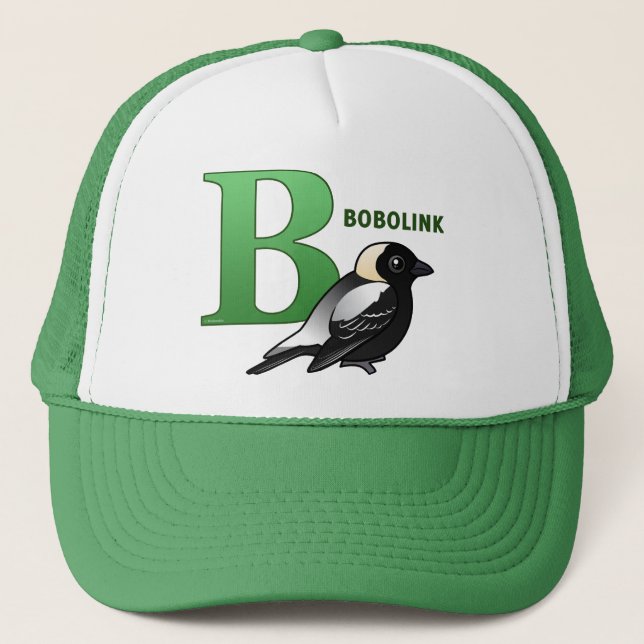 Gorra De Camionero B está para Bobolink (Anverso)