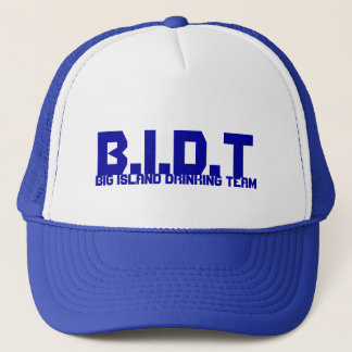GORRA DE CAMIONERO B.I.D.T, EQUIPO DE CONSUMICIÓN DE LA ISLA GRANDE