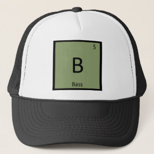 Gorra De Camionero B - Tabla periódica de símbolos de la química de l