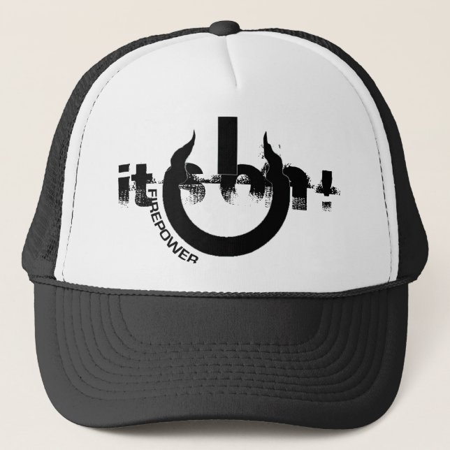 Gorra De Camionero b&w (Anverso)