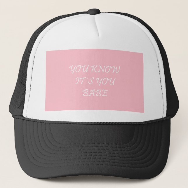 Gorra De Camionero Babe (Anverso)