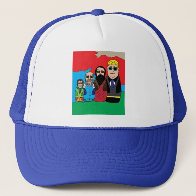 Gorra De Camionero Babushka Russian Wooden Dolls (Anverso)