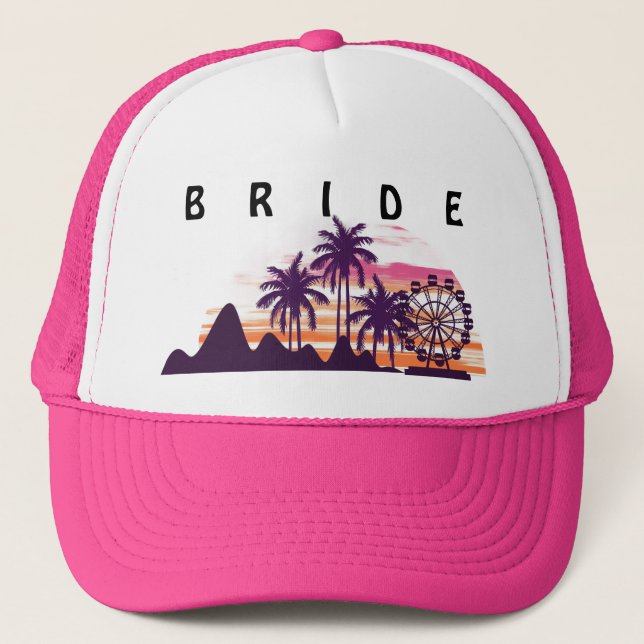 Gorra De Camionero Bachelorette Bride (Anverso)