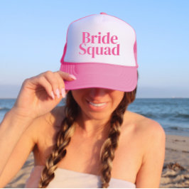 Gorra De Camionero Bachelorette personalizada rosa