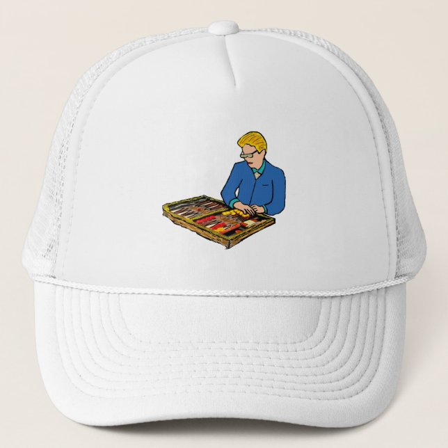 Gorra De Camionero Backgammon (Anverso)