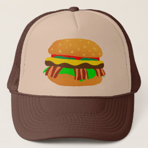 Gorra De Camionero Bacon Cheeseburger