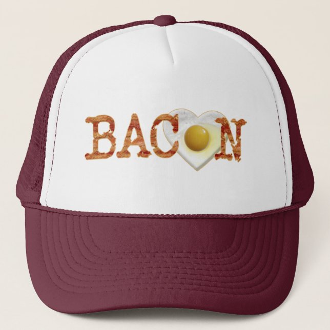 Gorra De Camionero Bacon LOVE (Anverso)