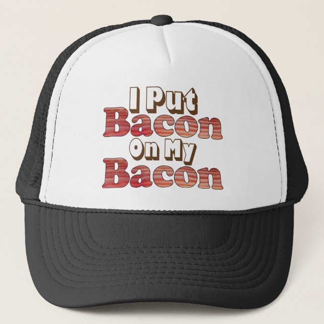 Gorra De Camionero Bacon on Bacon (Anverso)