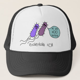 Gorra De Camionero Bacterias de Poo