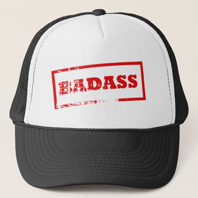 GORRA DE CAMIONERO BADASS (Anverso)