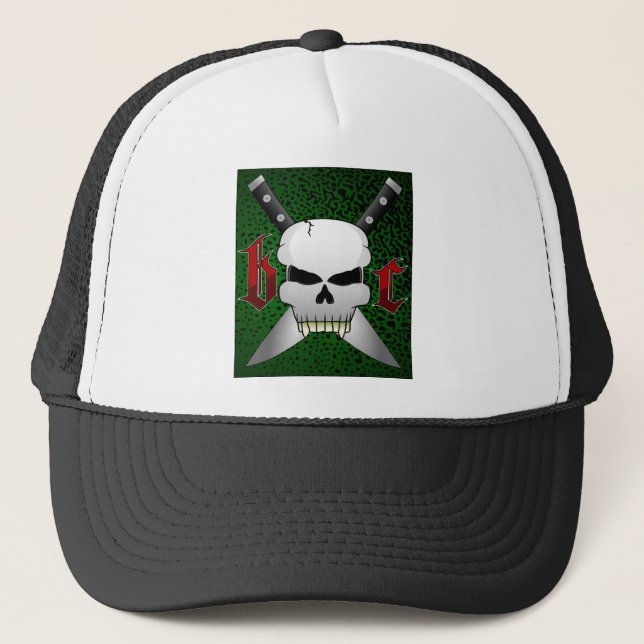 Gorra De Camionero Badchef malvado (Anverso)