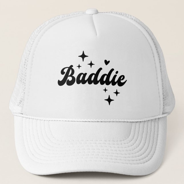 Gorra De Camionero Baddie (Anverso)