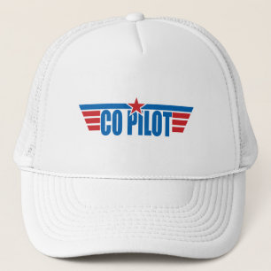 Gorra De Camionero Badge de ala de copago - Aviación