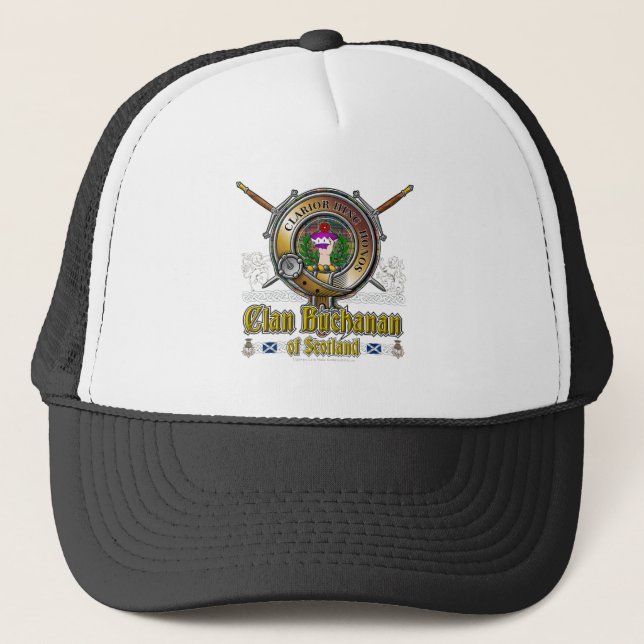 Gorra De Camionero Badge Escudo de Buchanan (Anverso)
