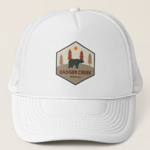 Gorra De Camionero Badger Creek Wilderness Oregon Bear