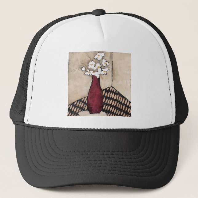 Gorra De Camionero BAG05 Vase.tif rojo (Anverso)