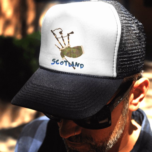 Gorra De Camionero Bagpipes de Escocia (Subido por el creador)