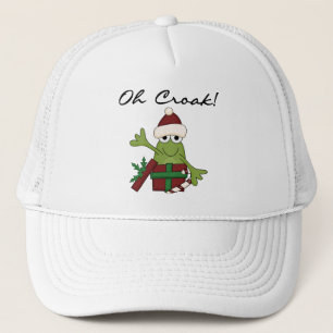 Gorra De Camionero Bah Humbug Frog Navidades camisetas y regalos