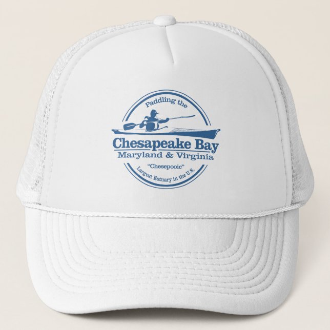 Gorra De Camionero Bahía de Chesapeake (SK) (Anverso)