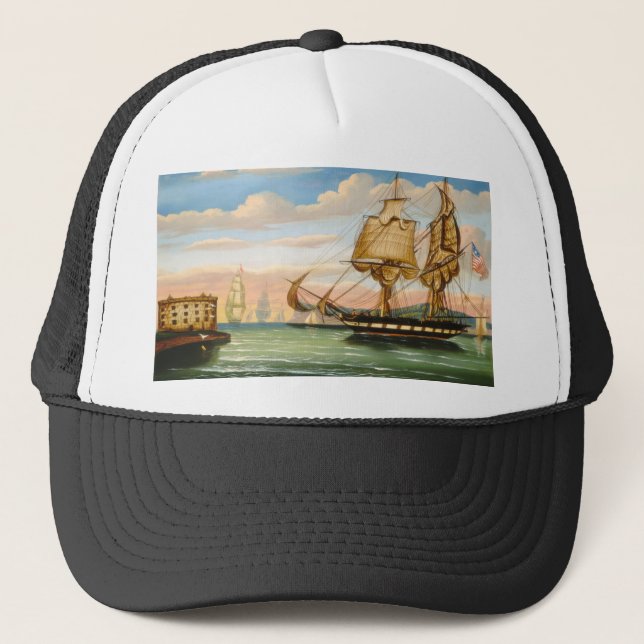 Gorra De Camionero Bahía Thomas Chambers de Nueva York (Anverso)