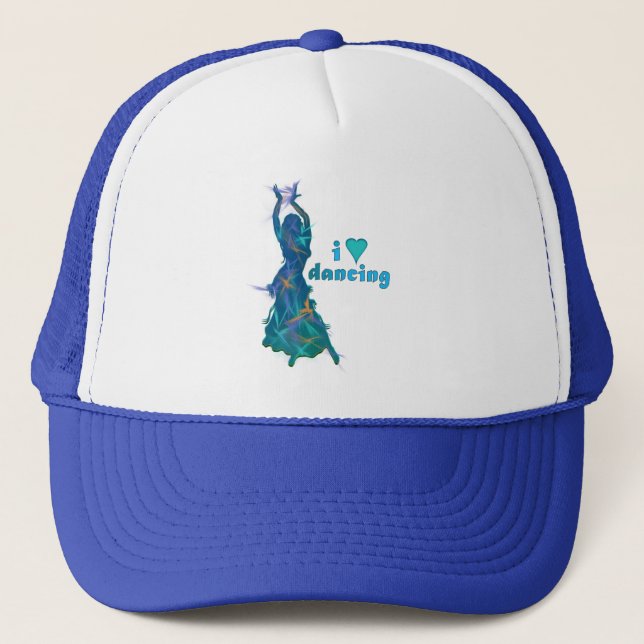 Gorra De Camionero Bailante *Pheja* (Anverso)