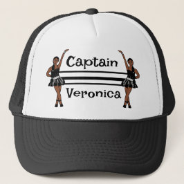 Gorra De Camionero Bailarín negro plateado #1
