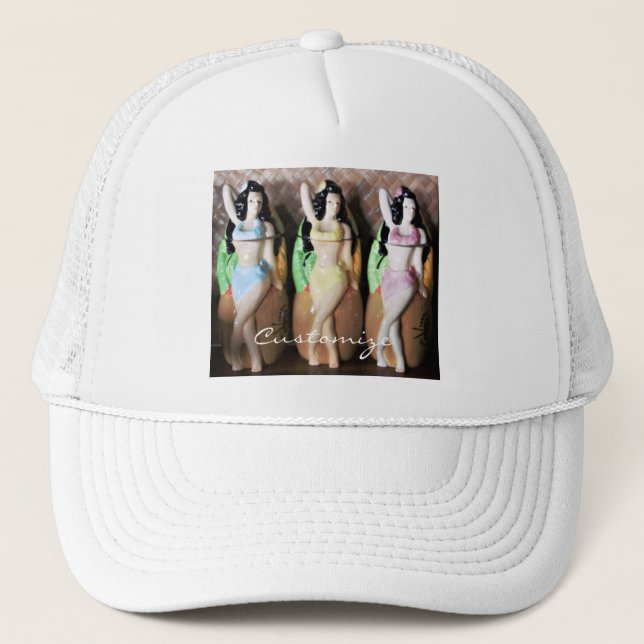 Gorra De Camionero Bailarines hula hawaianos Thunder_Cove (Anverso)