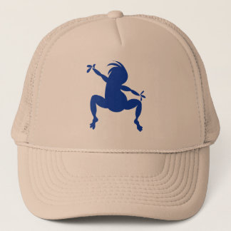 Gorra De Camionero Baile azul Kokopelli