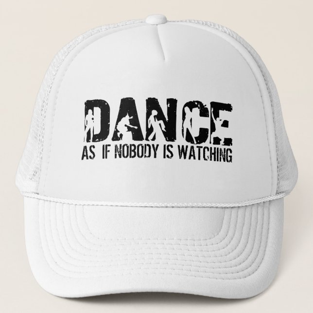 Gorra De Camionero BAILE como si nadie esté mirando (Anverso)