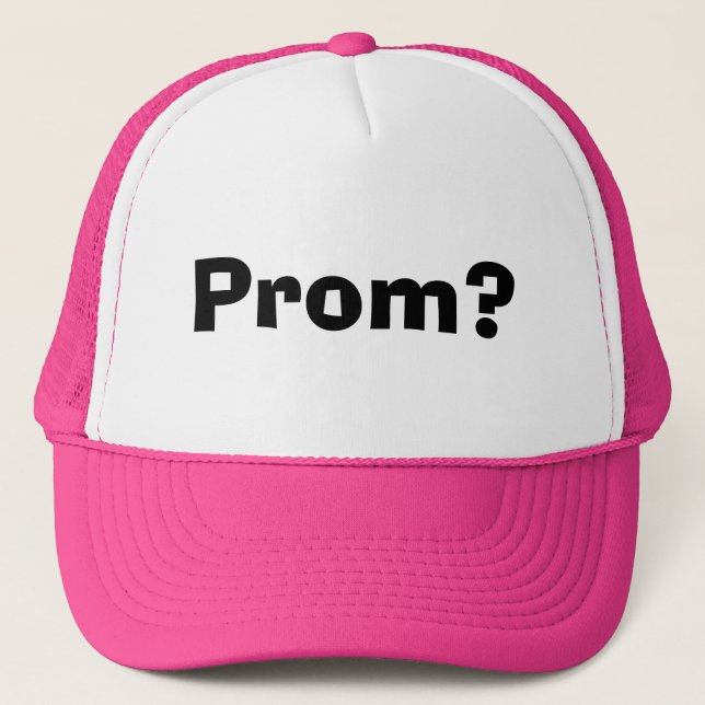 Gorra De Camionero ¿Baile de fin de curso? (Anverso)