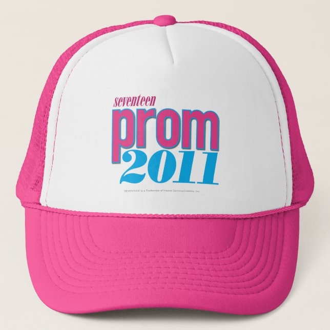 Gorra De Camionero Baile de fin de curso 2011 - Aguamarina (Anverso)