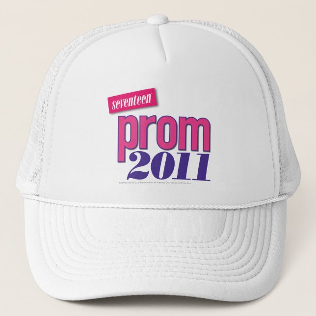 Gorra De Camionero Baile de fin de curso 2011 - Rosa (Anverso)