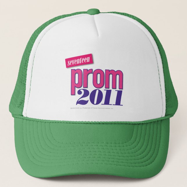 Gorra De Camionero Baile de fin de curso 2011 - Rosa (Anverso)
