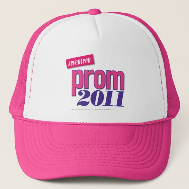 Gorra De Camionero Baile de fin de curso 2011 - Rosa (Anverso)