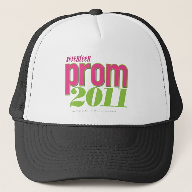 Gorra De Camionero Baile de fin de curso 2011 - Verde (Anverso)