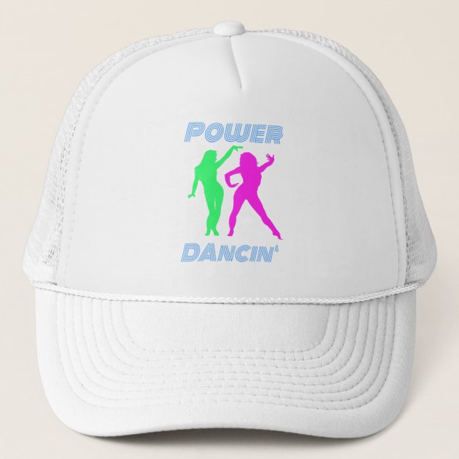 Gorra De Camionero Baile - Retro Power Dancin 'Chicas (Anverso)