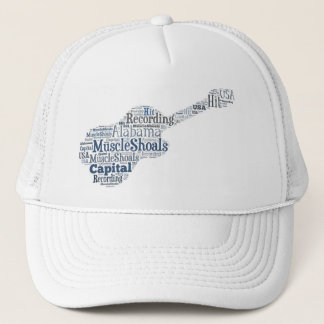 Gorra De Camionero Bajíos del músculo, Alabama, el casquillo del