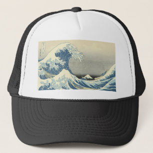 Gorra De Camionero Bajo la ola de Kamagawa