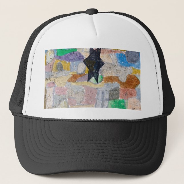 Gorra De Camionero Bajo una estrella negra de Paul Klee (Anverso)