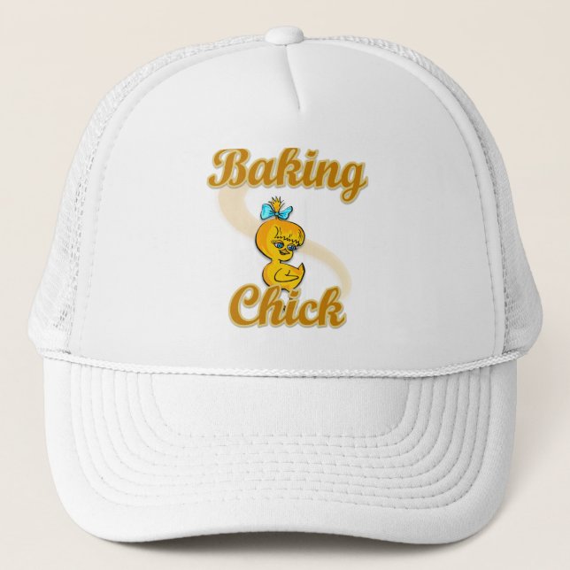 Gorra De Camionero Baking Chick (Anverso)