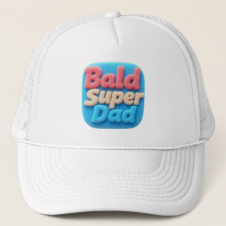 Gorra De Camionero Bald Super Dad