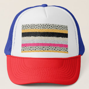 Gorra De Camionero Baldosas de mosaico: Diseño versátil y sin inconve