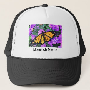 Gorra De Camionero Ball Cap Monarch Mama