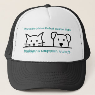 Gorra De Camionero Ballcap de animales de compañía de MPA